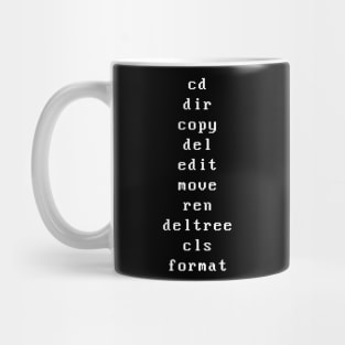 DOS commands Mug